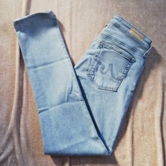 AG Adriano Goldschmeid Faye Mid Rise Cigarette Size 27 - Picture 1 of 13